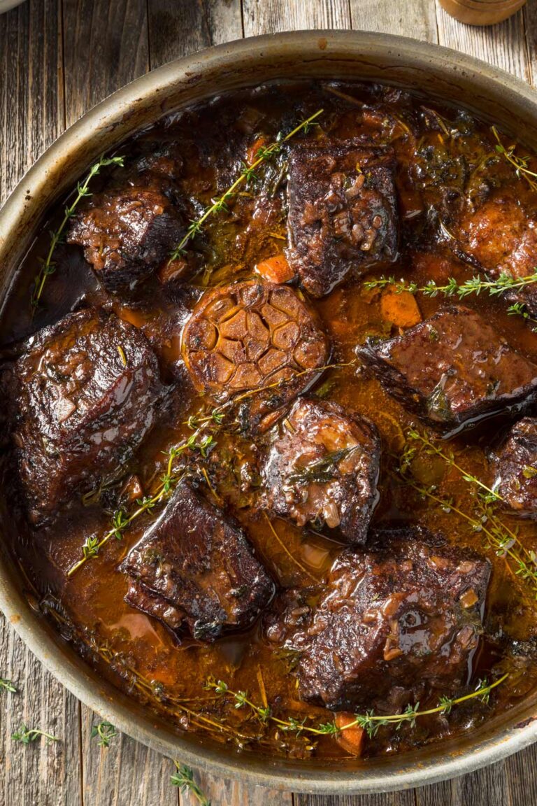 Beer Braised Short Ribs - A Food Lover's Kitchen