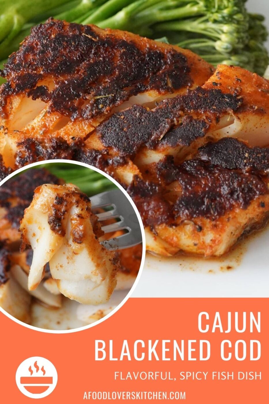 Cajun-Seasoned Blackened Cod - A Food Lover's Kitchen
