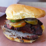 A brisket slider