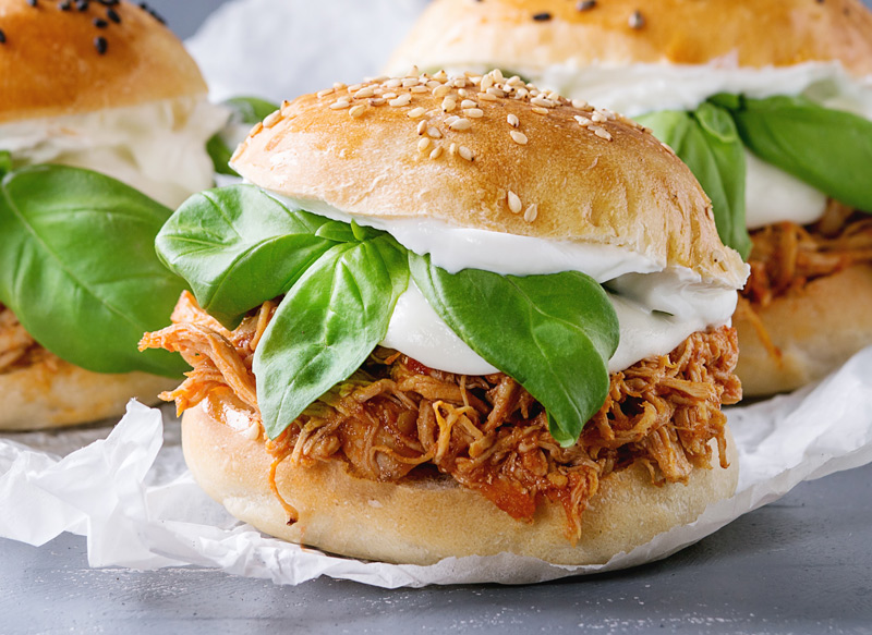 shredded buffalo chicken