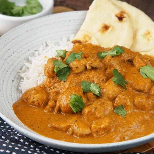 Butternut squash butter chicken