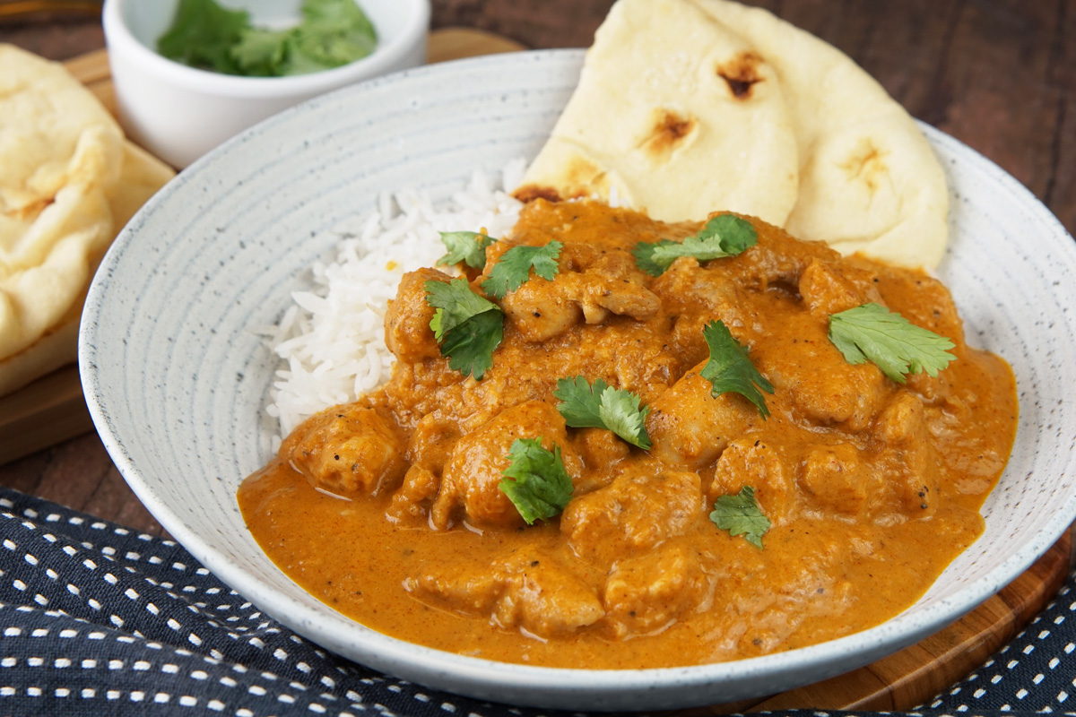 Butternut squash butter chicken