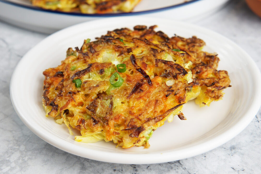 Cabbage fritters