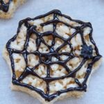 Spider web rice krispies treat