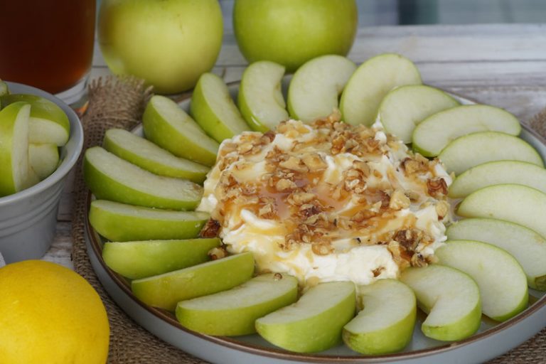 caramel apple cream cheese dip