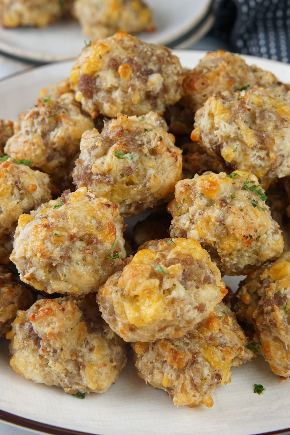 Cheddar bay sausage balls