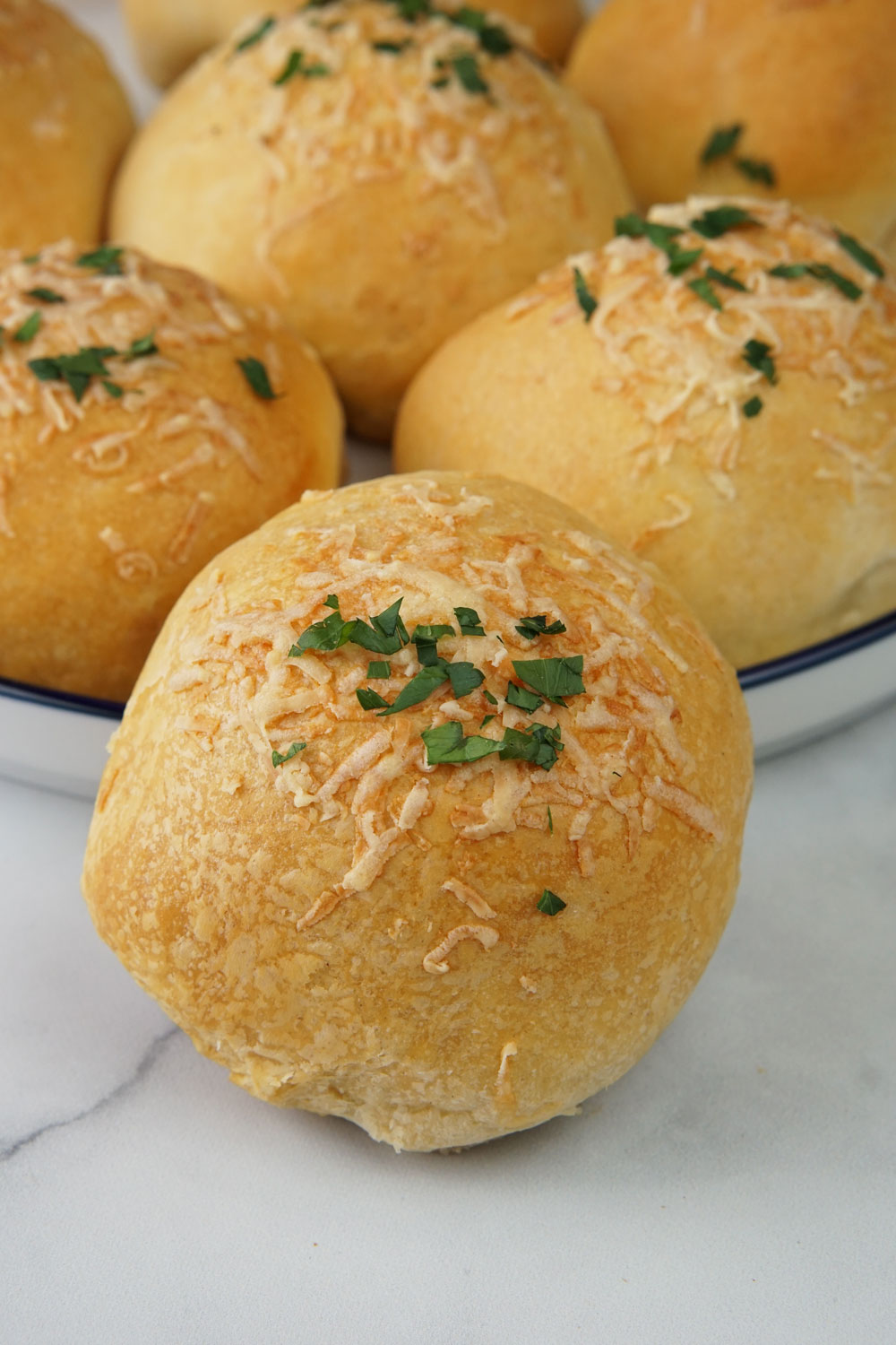 garlic parmesan cheeseburger bombs