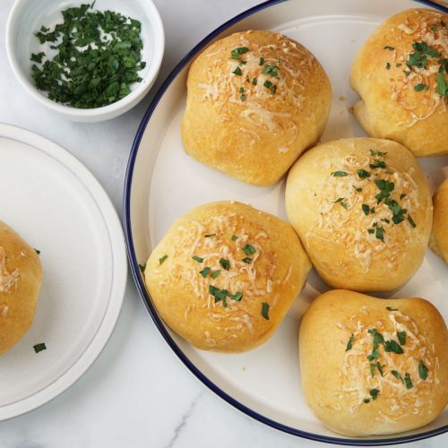 garlic parmesan cheeseburger bombs