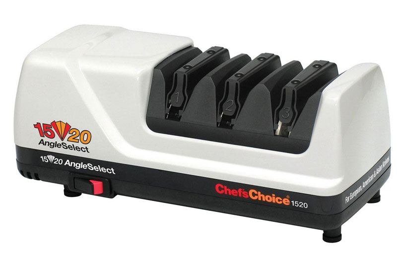 KitchenIQ Angle Adjust Adjustable Electric Knife Sharpener - Food Fanatic