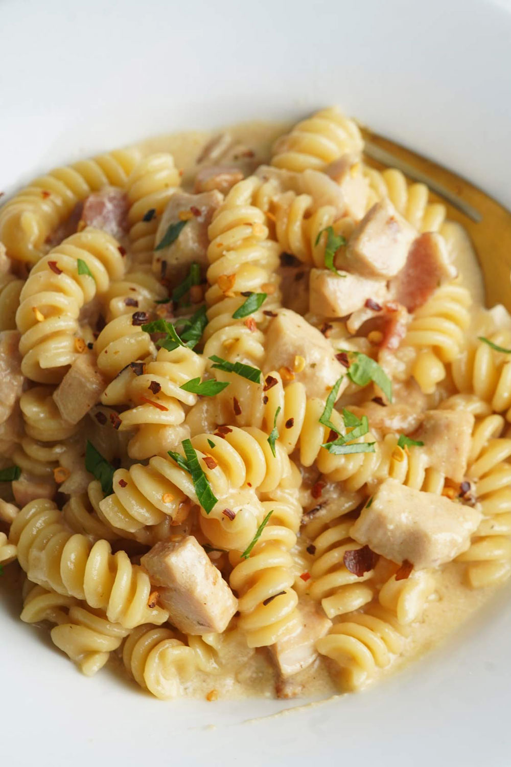 chicken bacon ranch pasta