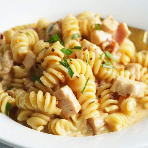 chicken bacon ranch pasta