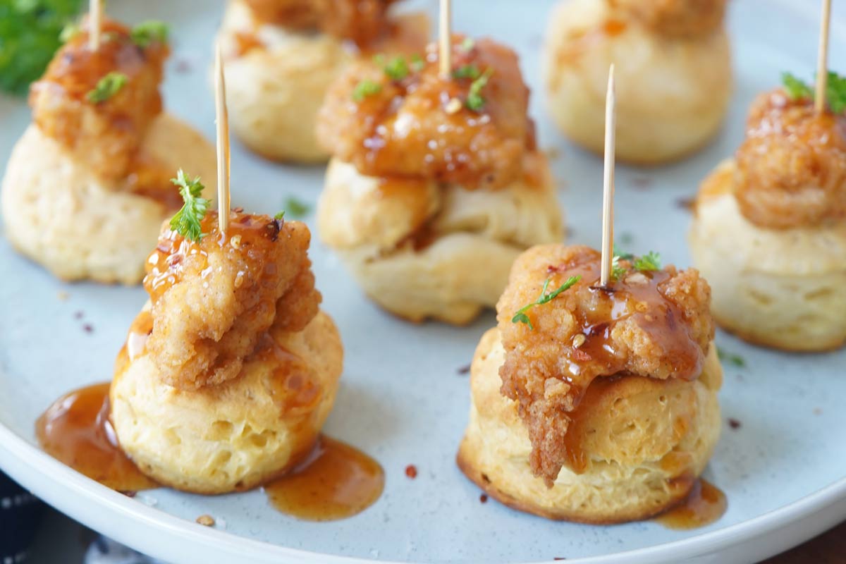 Chicken & Biscuit appetizer