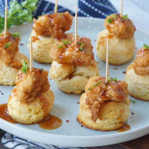 Chicken & Biscuit appetizer