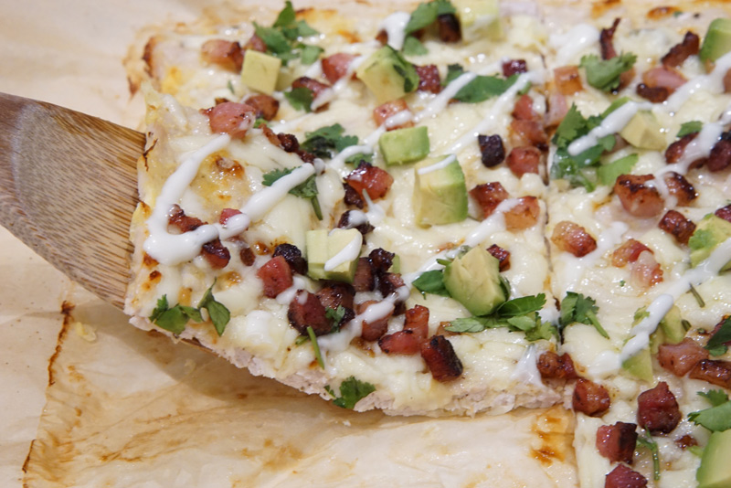 chicken crust pizza