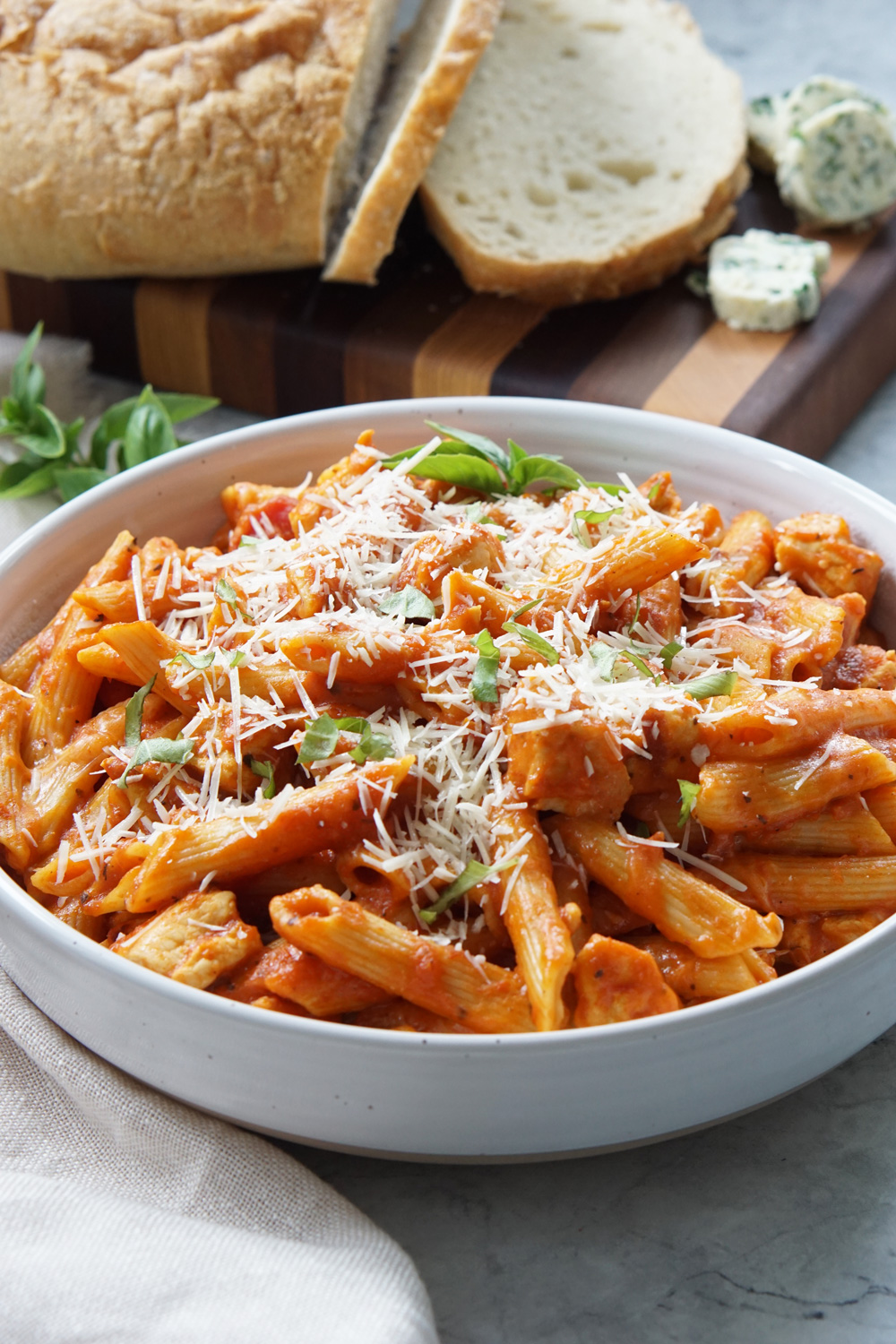 chicken parmesan pasta