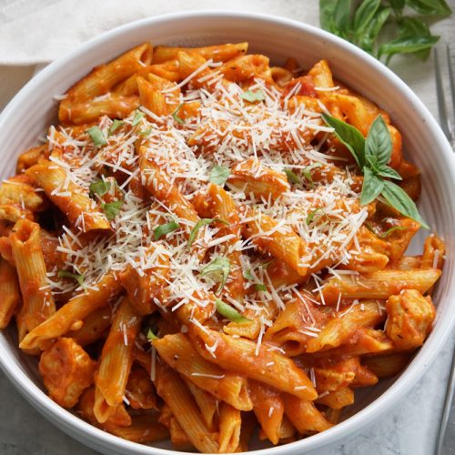 chicken parmesan pasta