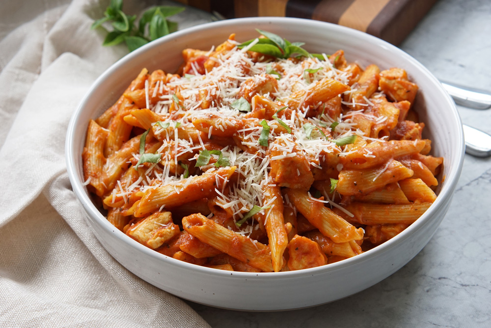 chicken parmesan pasta
