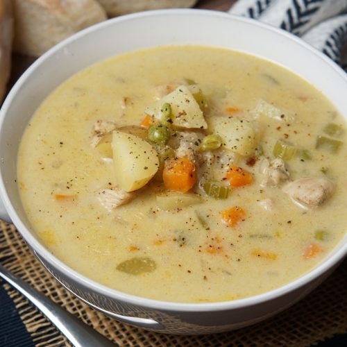 chicken pot pie soup