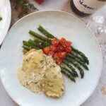 chicken in white wine sauce