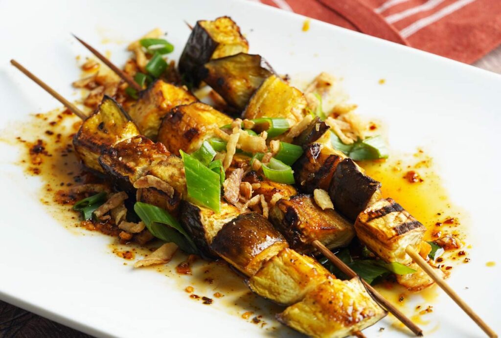 chili crunch eggplant