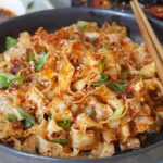 Garlic chili oil noodles