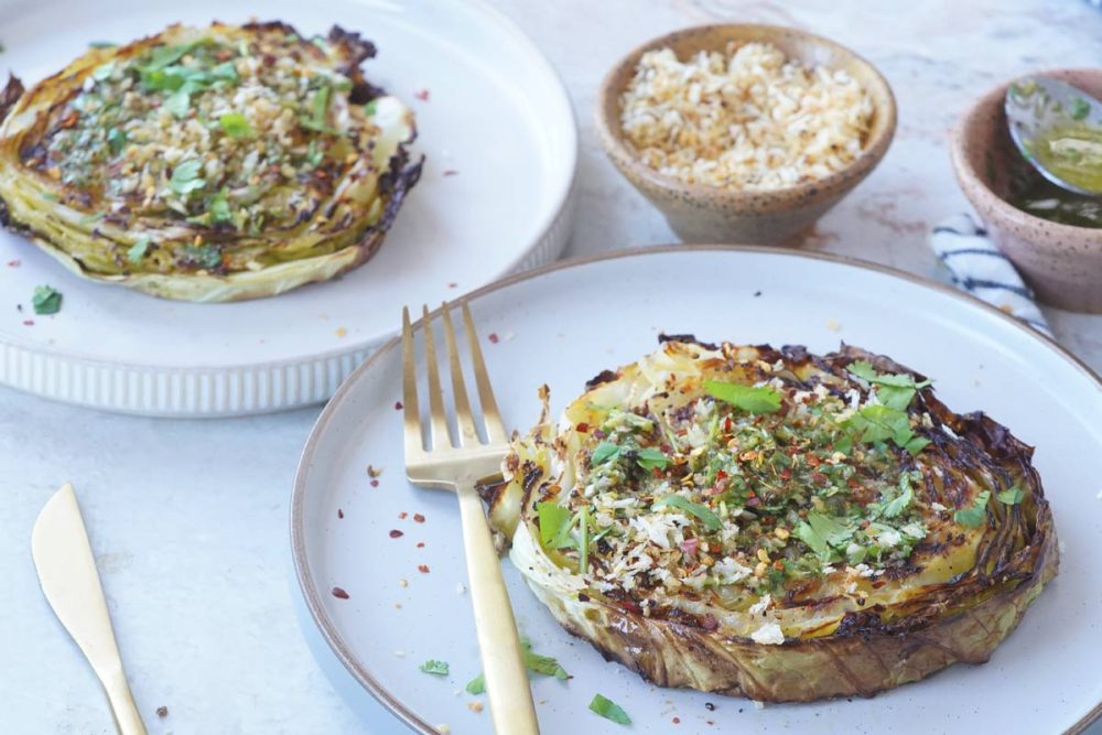 chimichurri cabbage