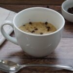 Chocolate chip mug cake