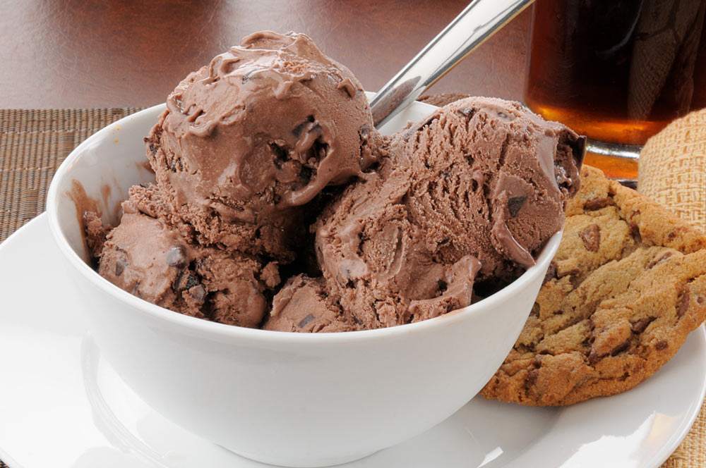 Easy Chocolate Chocolate Chip Ice Cream