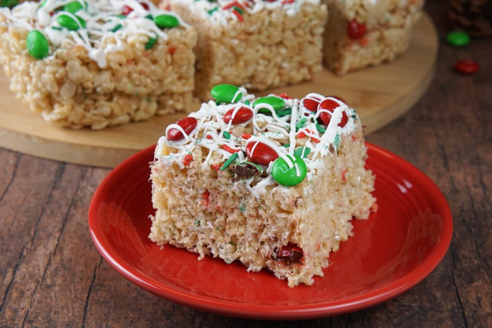 Christmas Rice Krispies treats