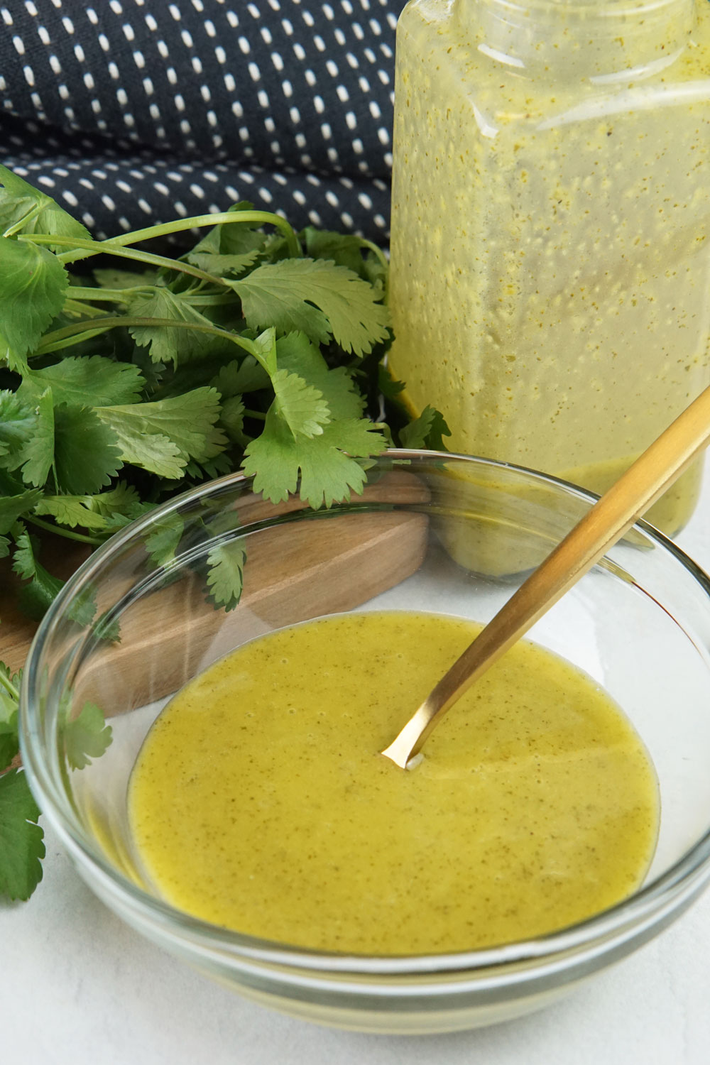 Cilantro lime dressing