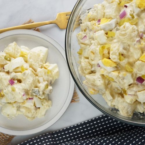 Classic creamy potato salad