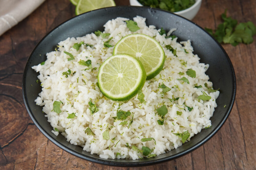 cilantro coconut rice