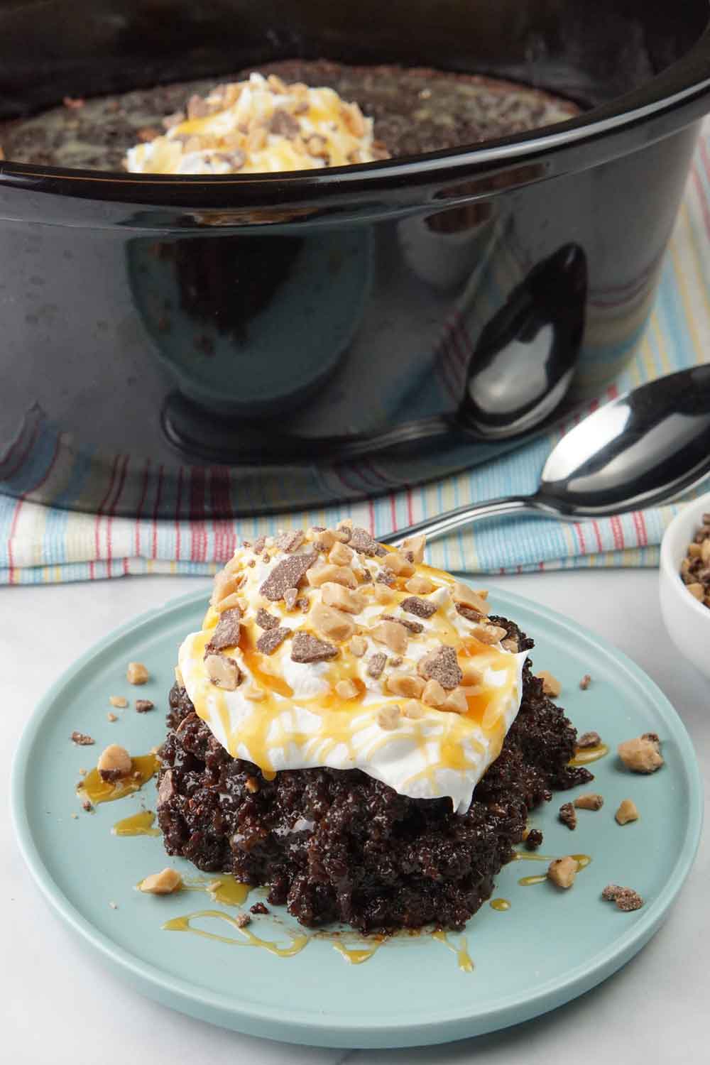 crock pot chocolate cake