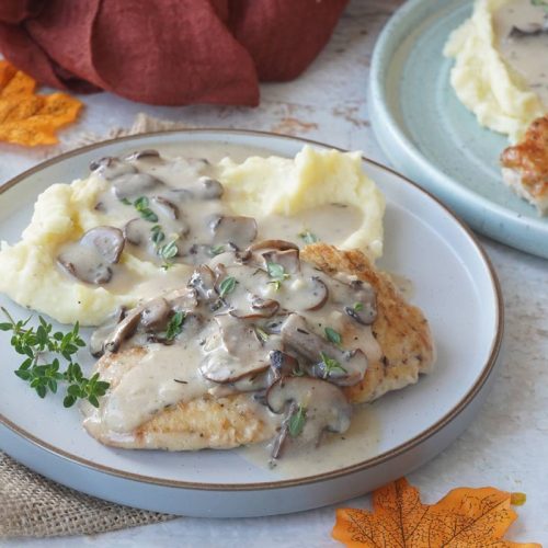 creamy mushroom chicken