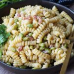 Creamy pancetta pasta