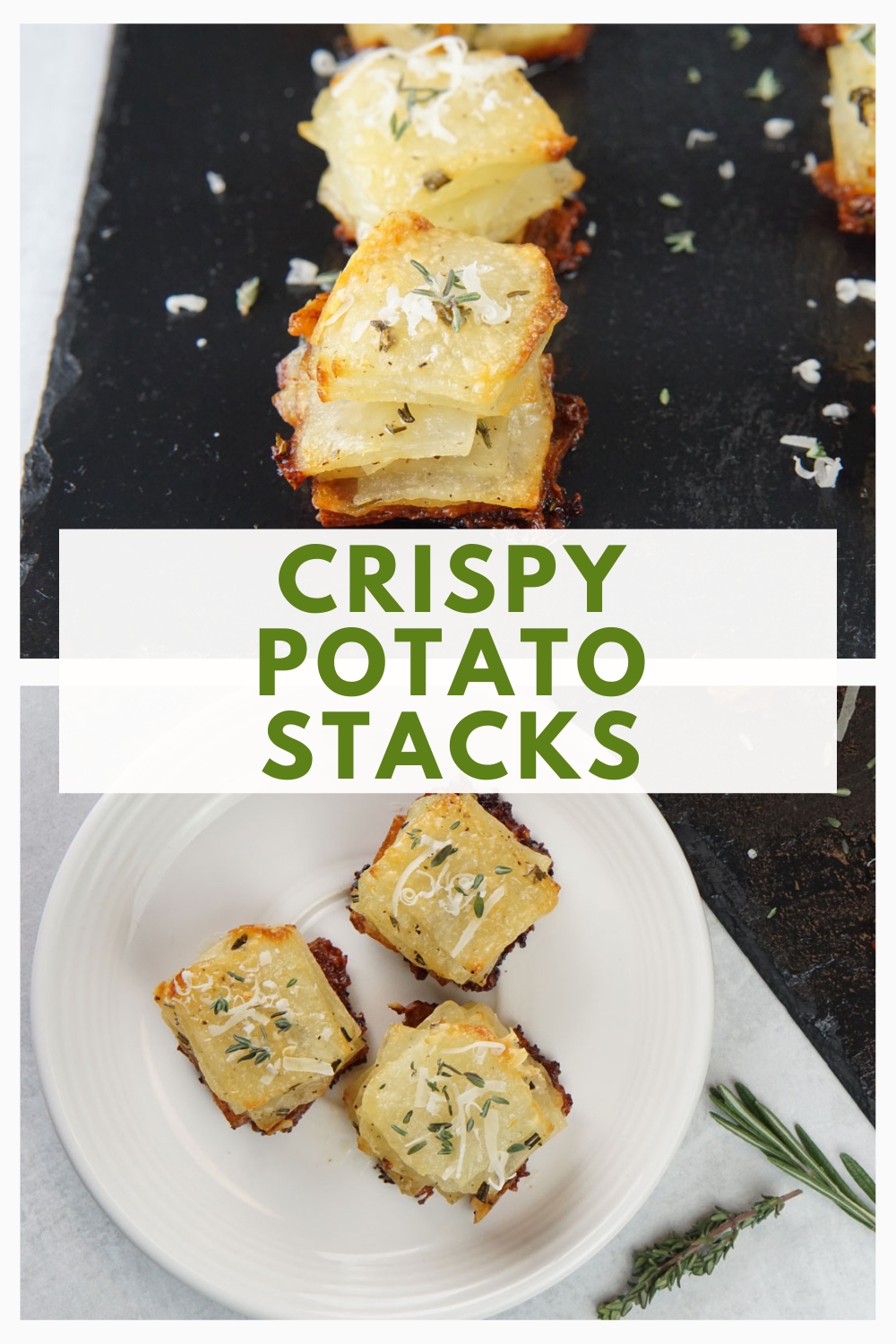 Crispy Potato Stacks - A Food Lover's Kitchen