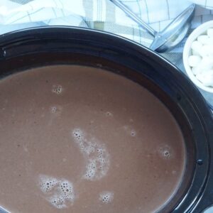 hot chocolate in the crock pot
