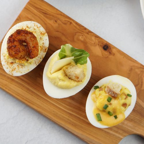 Deviled egg flights