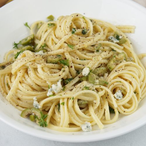 Dirty martini pasta