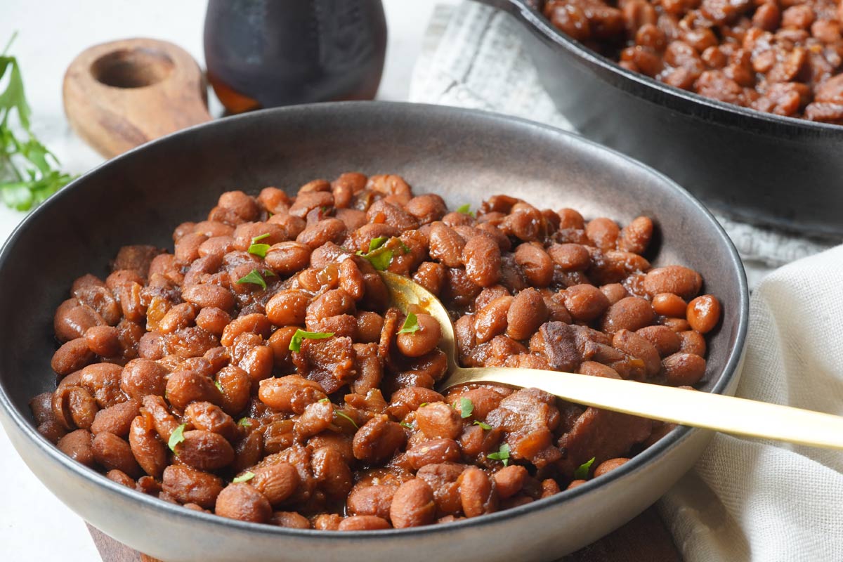 Dr. Pepper Baked Beans