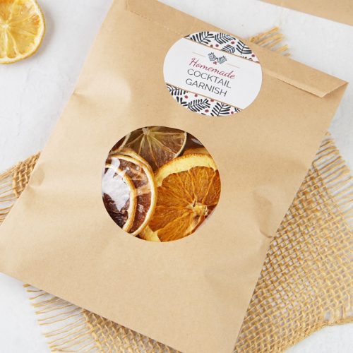 Dried citrus cocktail garnish