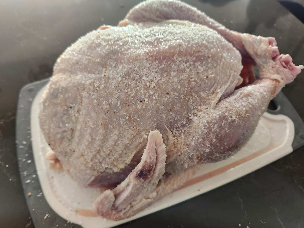dry brine turkey