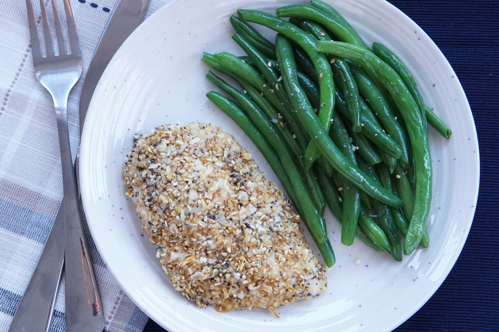 everything bagel chicken