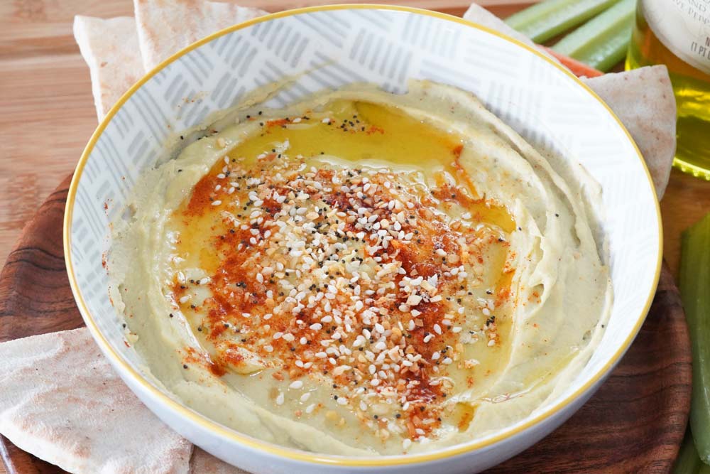 Everything bagel hummus