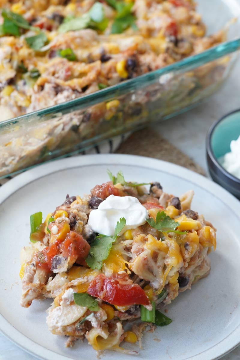 fiesta chicken casserole