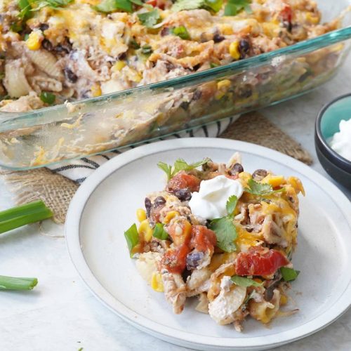 fiesta chicken casserole