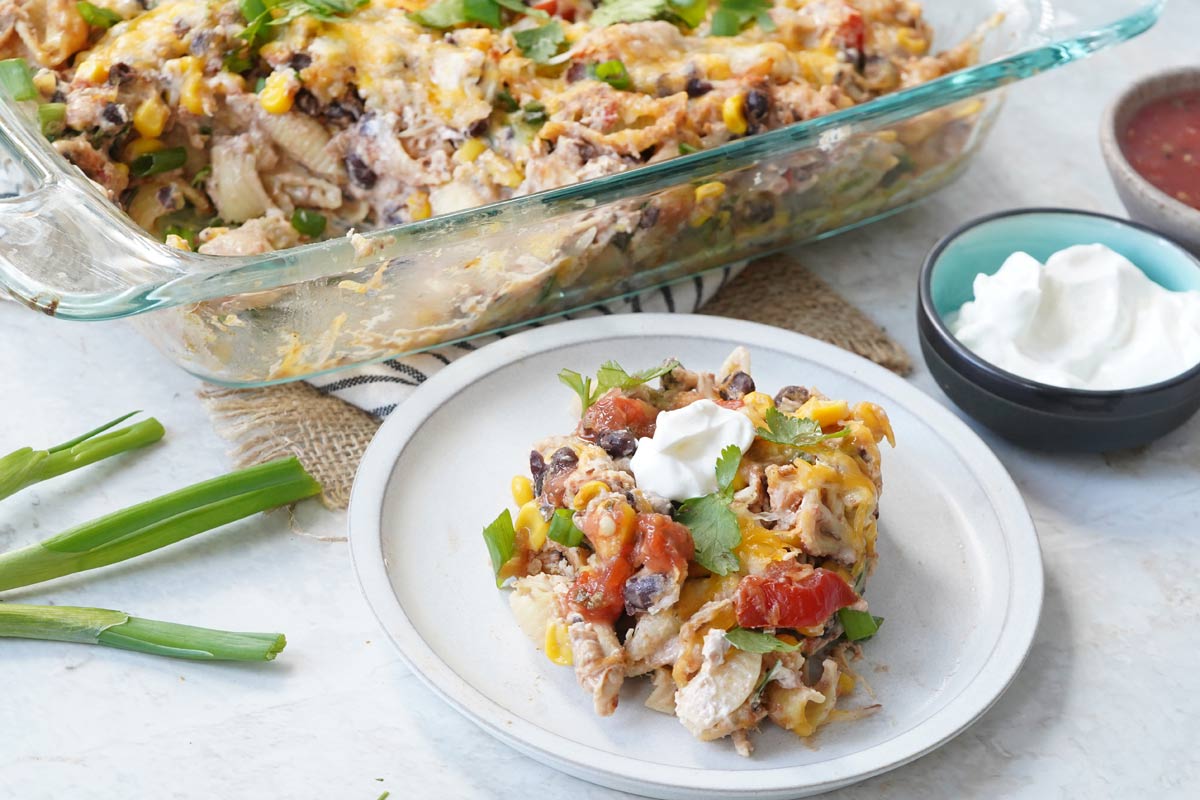 fiesta chicken casserole