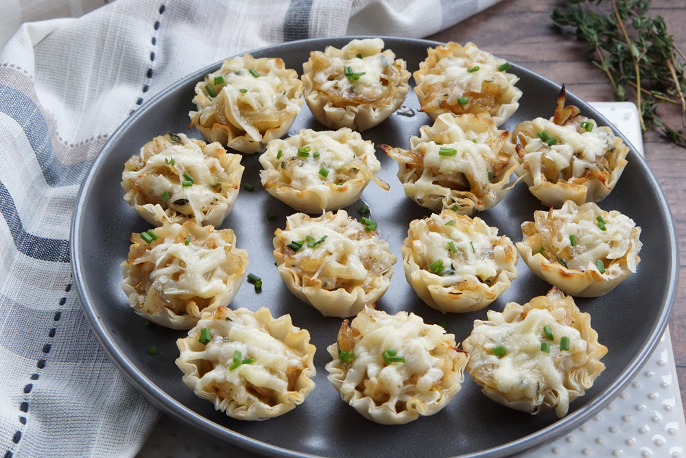 French onion bites
