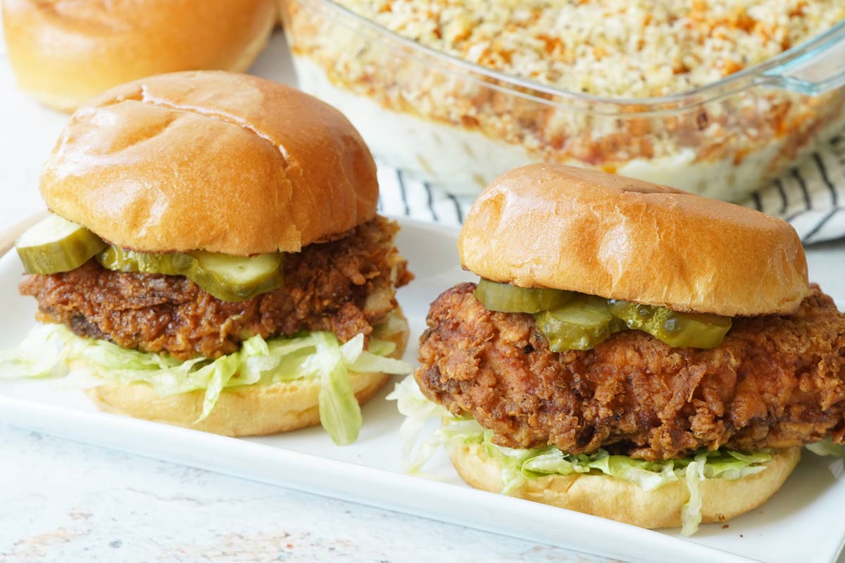 fried chicken sandwiches