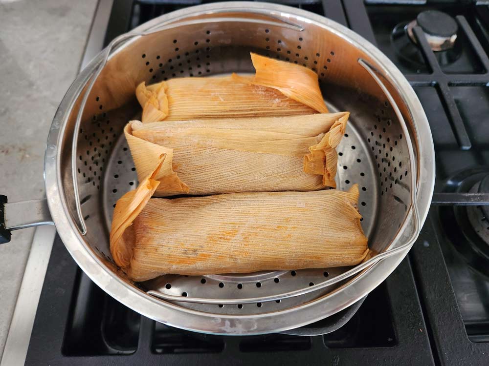 How To Cook Tamales In A Steamer 